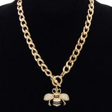 Load image into Gallery viewer, Toggle Necklace with Bee