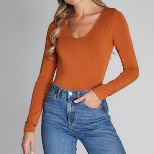 Bamboo V-Neck Top