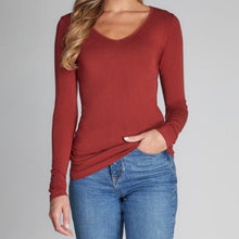 Load image into Gallery viewer, Bamboo V-Neck Top