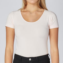 Load image into Gallery viewer, Bamboo Short Sleeve Scoop Neck Top