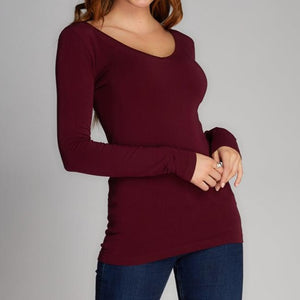 Bamboo V-Neck Top