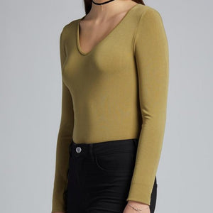 Bamboo V-Neck Top