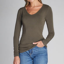 Load image into Gallery viewer, Bamboo V-Neck Top